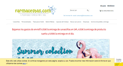 Desktop Screenshot of farmacestas.com